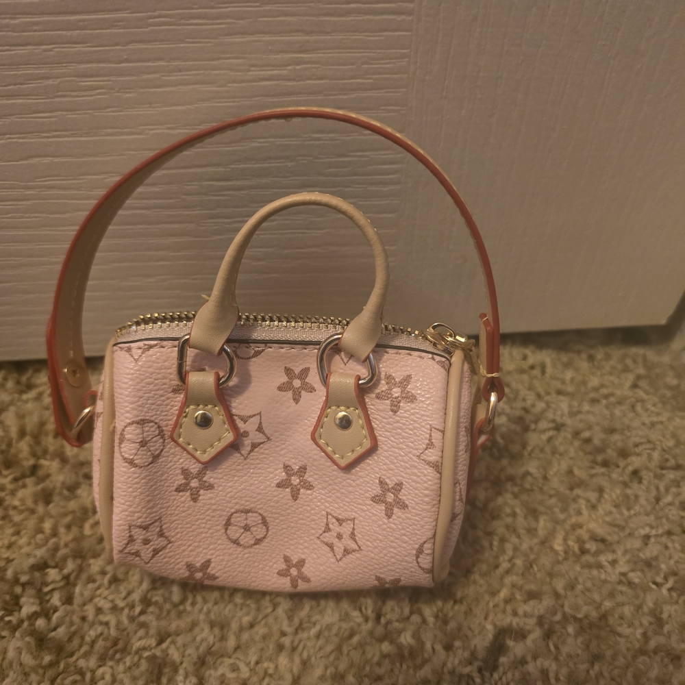 Pink Mini Handbag Charm
